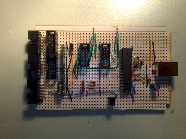Receiver circuit board.